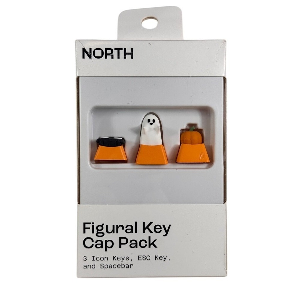 NORTH Figural‎ Key Cap Pack Mechanical Keyboard Halloween Pumpkin Ghost